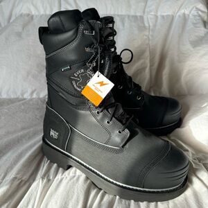 TIMBERLAND Men's Gravel Pit Met Guard Steel Toe Waterproof Work Boot Size 10.5